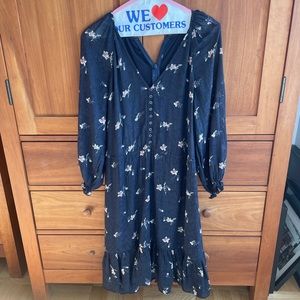 Navy floral Joie dress